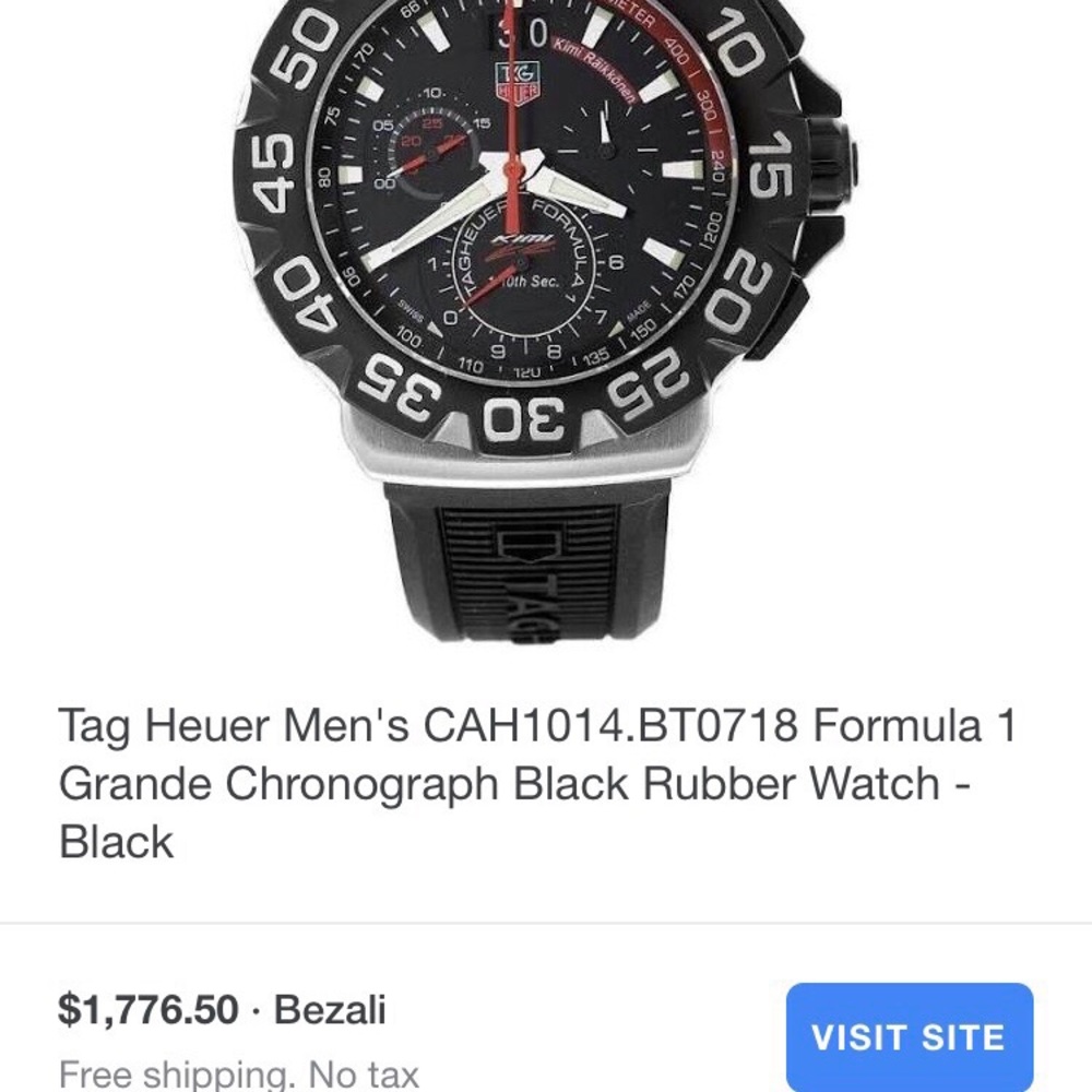 Tag Heuer Limited addition